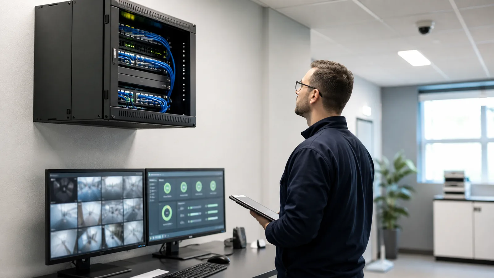 Network Cabling Long Island team testing the New York handoff for network cabling and physical infrastructure for AI MSP New York — Long Island Cabling Readiness